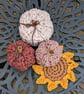 Pumpkins, Autumn decor, Halloween, set of pumpkins, crochet pumpkins - Image 8