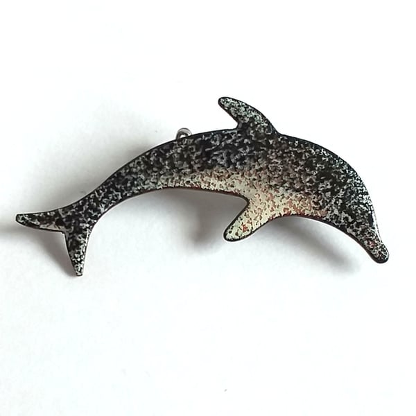 dolphin brooch