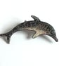 dolphin brooch - Image 1