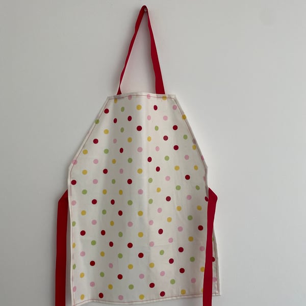 Children's Spotty Apron 