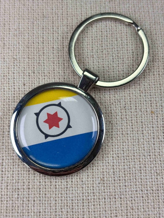 Bonaire Flag Keyring