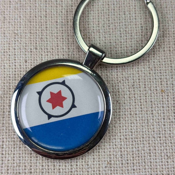 Bonaire Flag Keyring