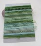 Large Green Natural Dye Textured Thread Pack - Image 1