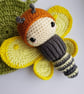 Crochet Butterfly Lifecycle Montessori Set 