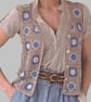 VINTAGE CROCHET PATTERN PDF Light As Air Vest - Image 2