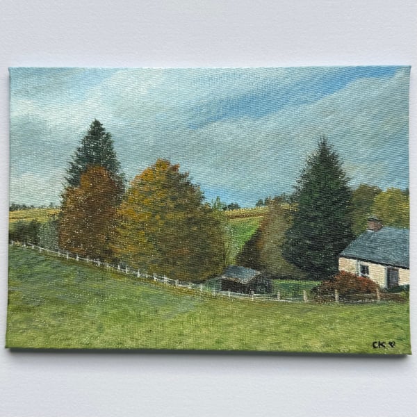 Perthshire Scene Original Art