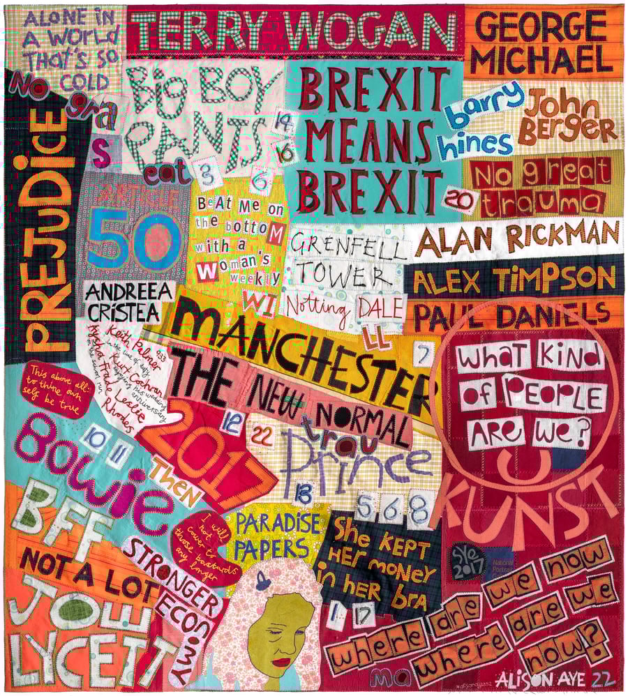 Limited Edition Giclée Print of Exile Textile 3: The Prequel