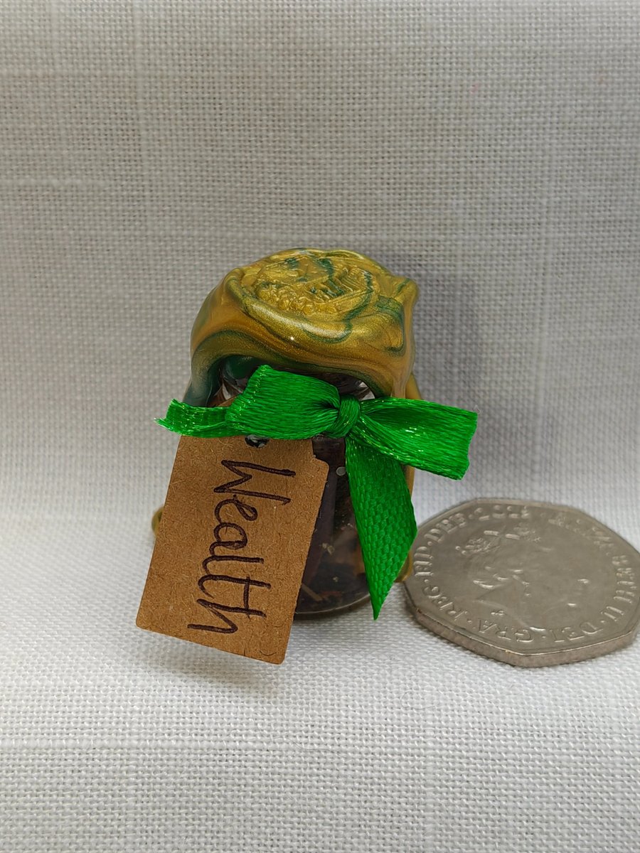 Mini spell Jar: Wealth