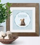 Little Bear Personalised Nursery Print - for boys or girls - Image 4