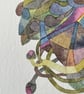 Abstract bird in landscape - Image 5