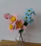 Medium Felt Flowers Card  - Cherry Blossom - Image 6