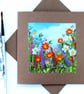 Original Art - Greetings card "Cottage Garden (Ref No 149)