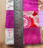 Summer seconds - pink patchwork mini bag - in Christmas fabrics - super cute - Image 4