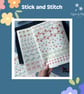 Stick and Stitch Border Designs - Image 1