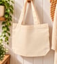 Autumn Leaves & Coffee Please Tote Bag – Autumn Coffee Lover Bag with Zip - Image 2