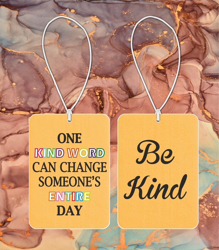 Be Kind Air Freshener, scented gift, stocking filler, secret santa