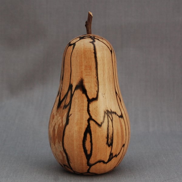 Pear in Spalted Beech