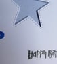 Star Aperture Birthday Card - Blue  - Image 9