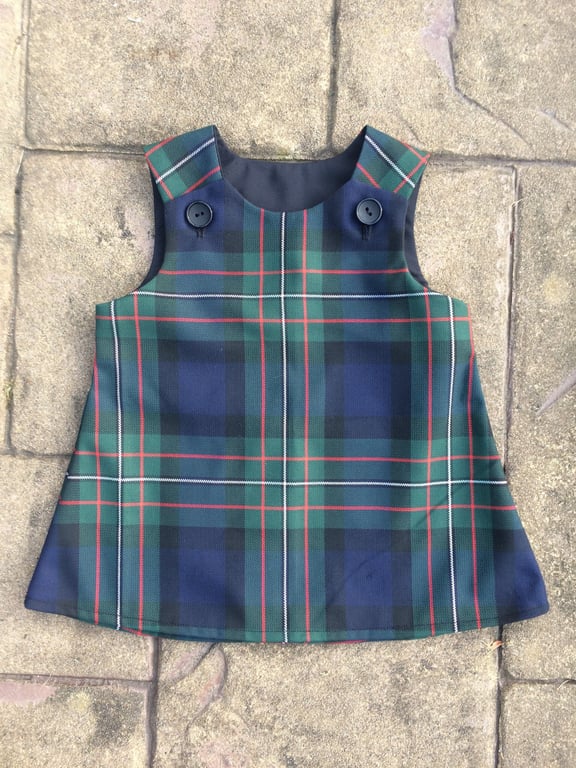 Ferguson Tartan Pinafore Dress