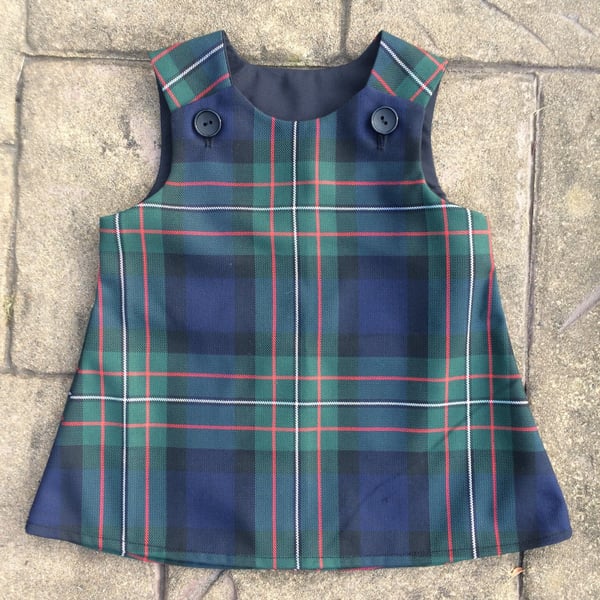 Ferguson Tartan Pinafore Dress