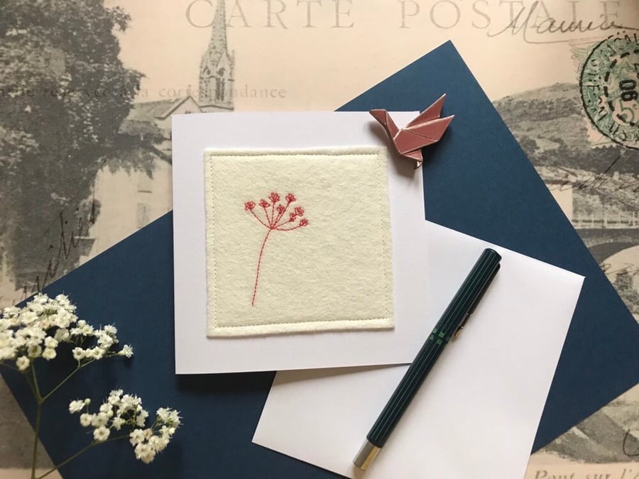 Cow Parsley Occassion card
