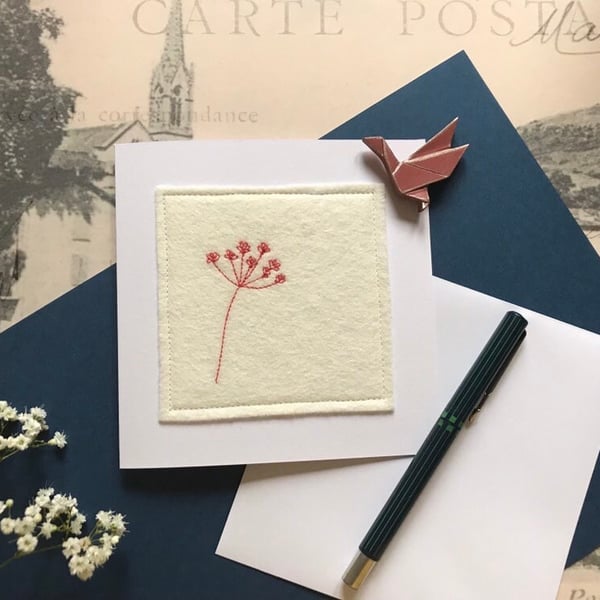 Cow Parsley Occassion card
