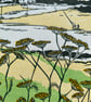  Burnham Overy Staithe - Original Limited Edition Lino-Print - Image 3