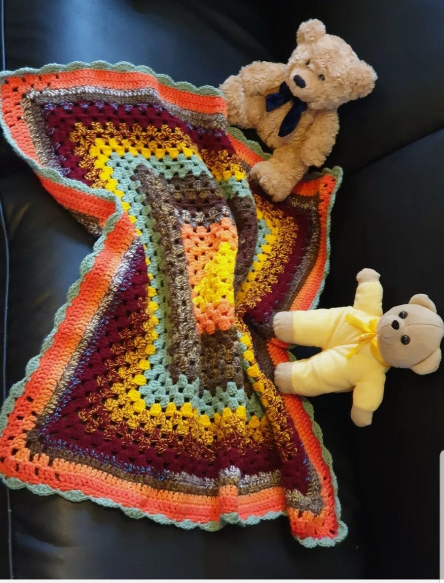 Handmade baby blanket 
