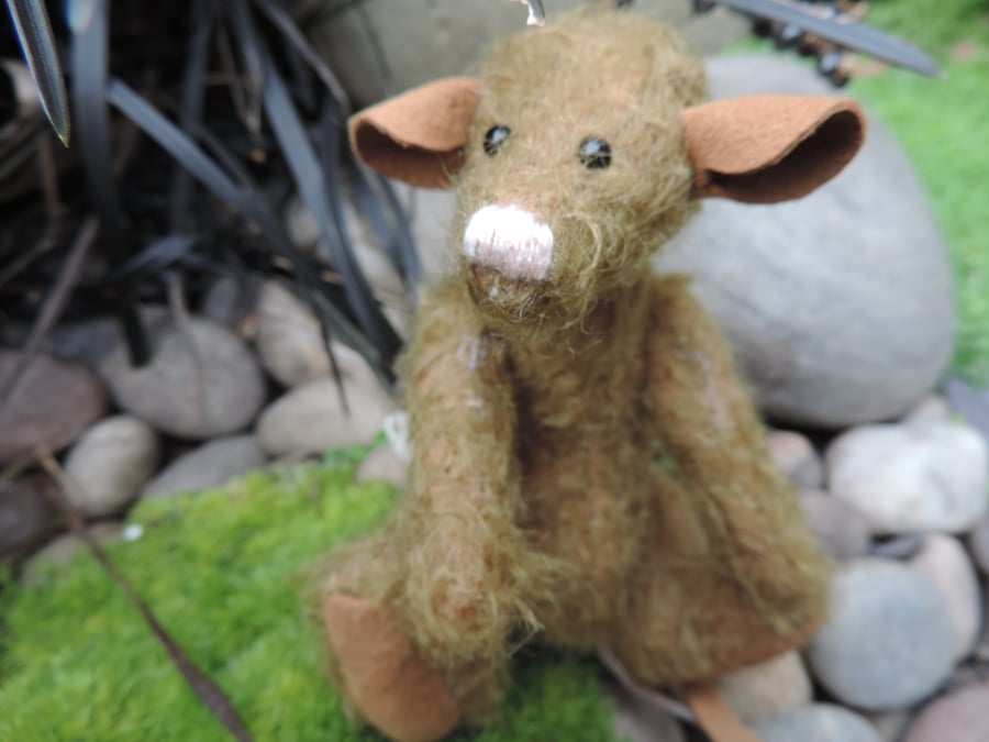 5" Mohair Mouse