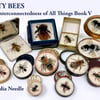 FIFTY BEES 5 - book of the bees from the new exhibition - vintage art