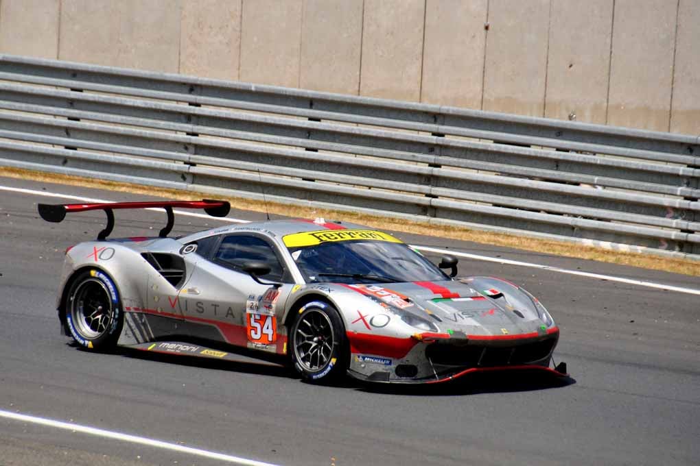 Ferrari 488 GTE EVO no54 24 Hours of Le Mans 2023 Photograph Print