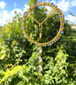 Azure - Made with blue, gold and clear crystals. - Image 2
