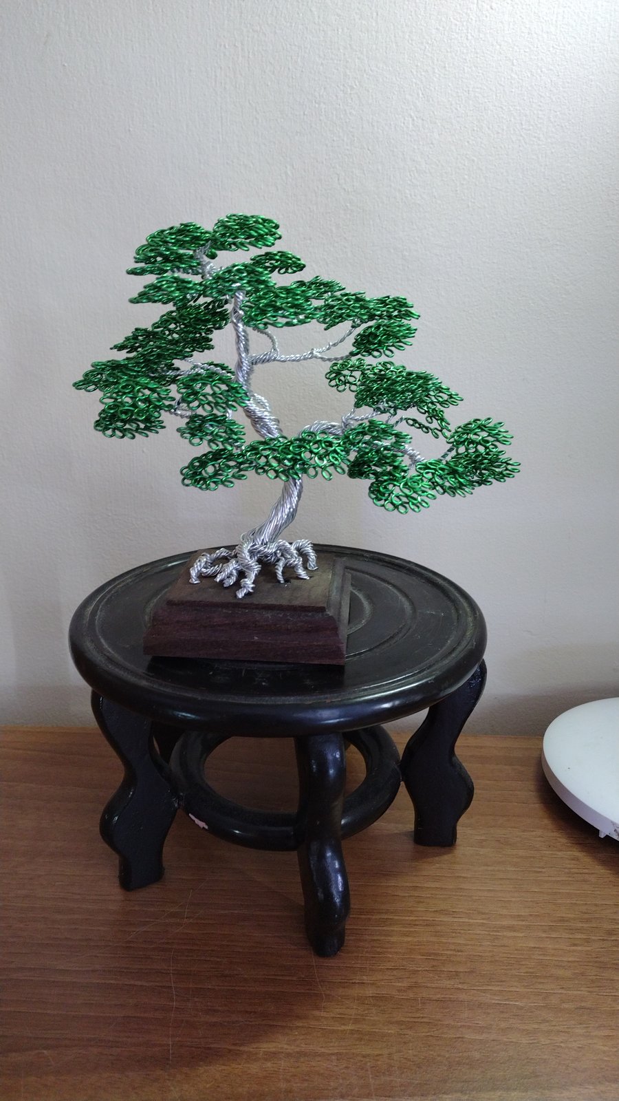 Handmade wire bonsai tree 