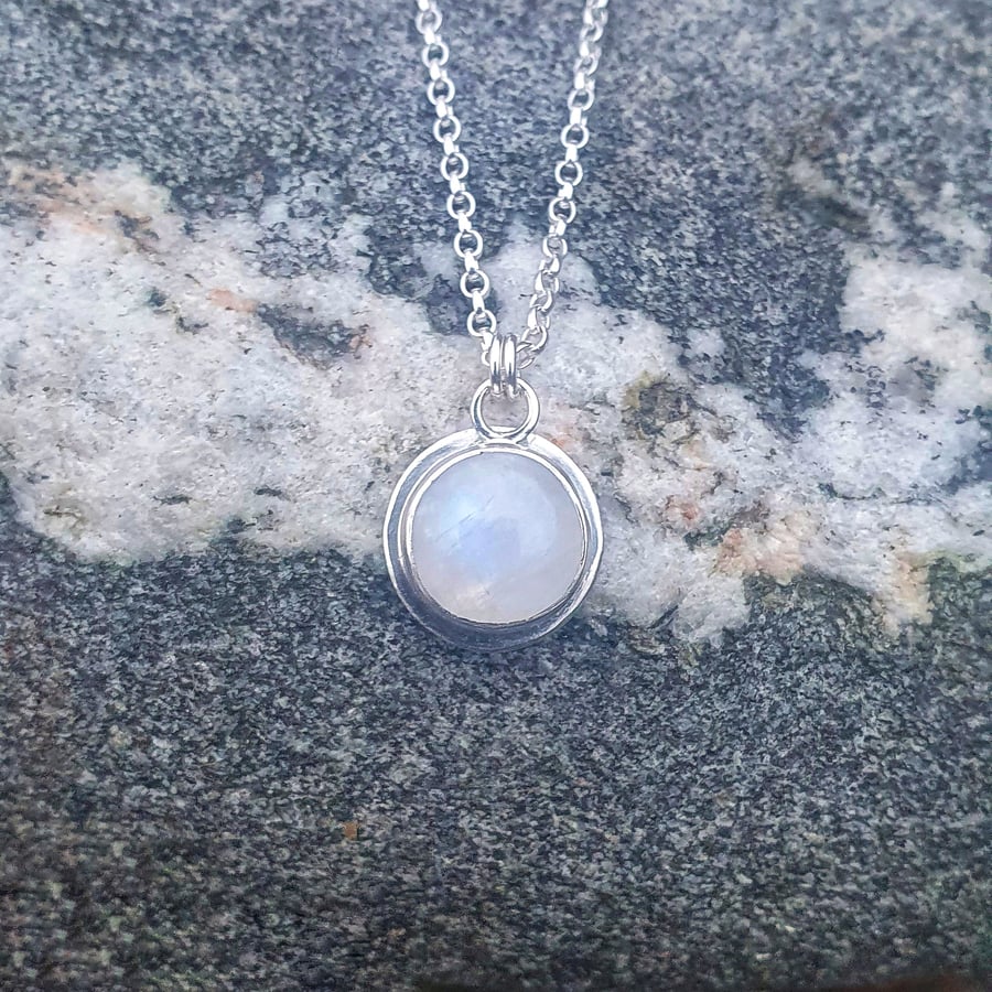 Blue Moon Necklace 