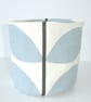 Toilet Roll Holder Loo Storage Basket Bathroom Kitchen Duck Egg Stem Leaf Tidy