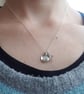 Moon and stars pendant, Moonstone jewellery - Image 4