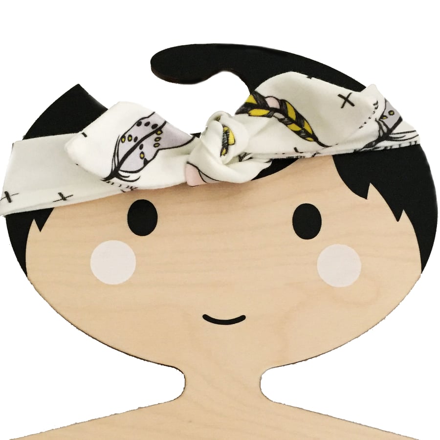 Hairband, Baby Headband, Organic, Baby Accessories, FEATHERS, Gift Idea