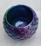 Small Mermaid Scale Pot - Planter -Jewellery - Image 2