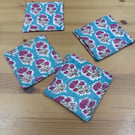 Block Print Coaster Set of 6