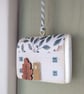 Wooden Hand Painted House Hanging Decoration - Image 4