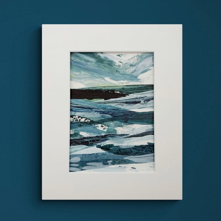 Summer Seconds Original Seascape Painting - Sample 286