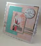 Any occasion greetings card - Art Deco lady - Image 5