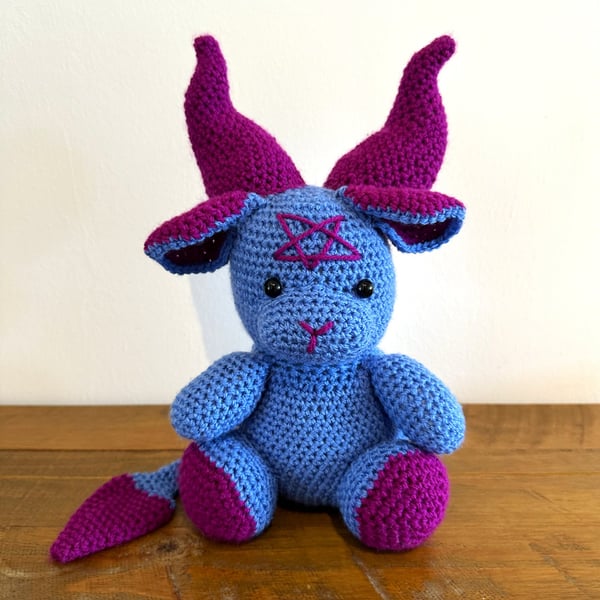 Baphomet Written Crochet Pattern -PDF E-BOOK