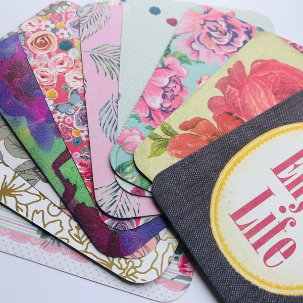 25 handmade journaling cards scrapbooking cardmaking paper craft planner