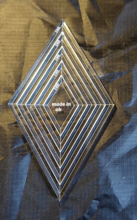 Diamondstar, rhombus, quilting templates stencil, quilt making, paper piecing