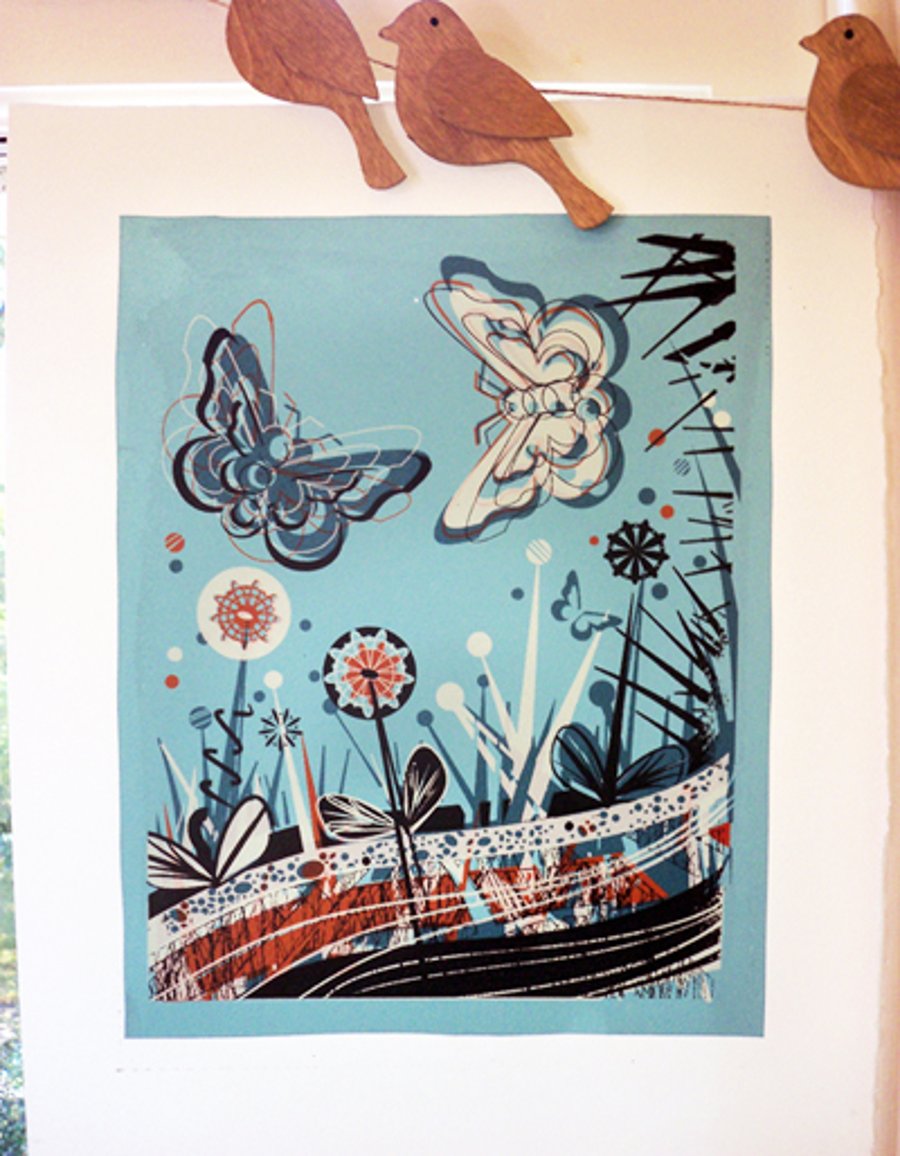Butterfly - Original Screen Print