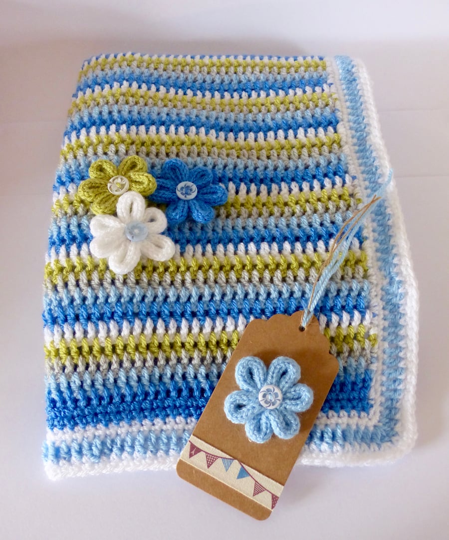 Crocheted Baby Blanket