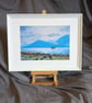 A Winter Sunset in the Kyles Art Print  - Image 4