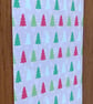 Christmas money envelope- pastel Christmas trees