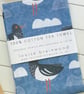 'Oystercatcher' Bird Pattern Tea Towel